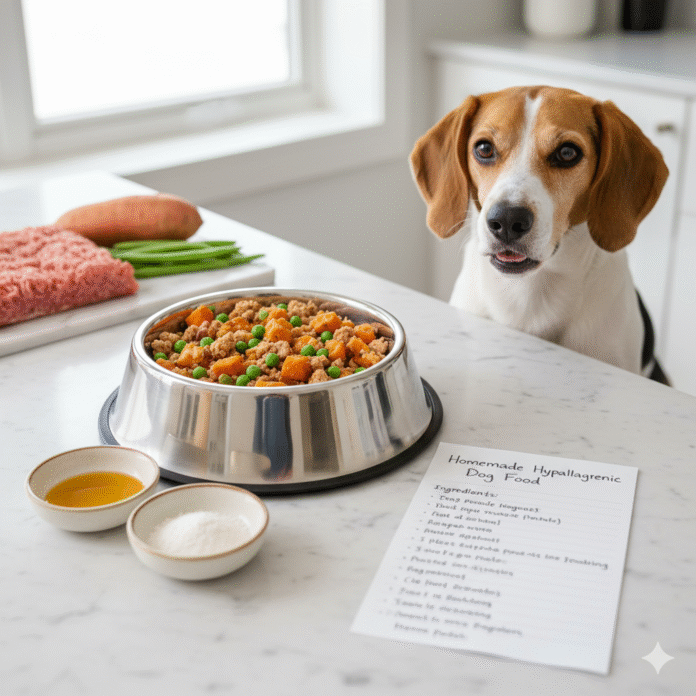 homemade dog food for allergies​